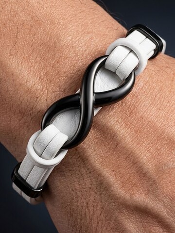 UNIQAL Armband 'INFINITY' in Wit