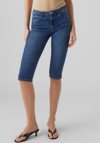 Skinny Jean 'June' VERO MODA en bleu : devant