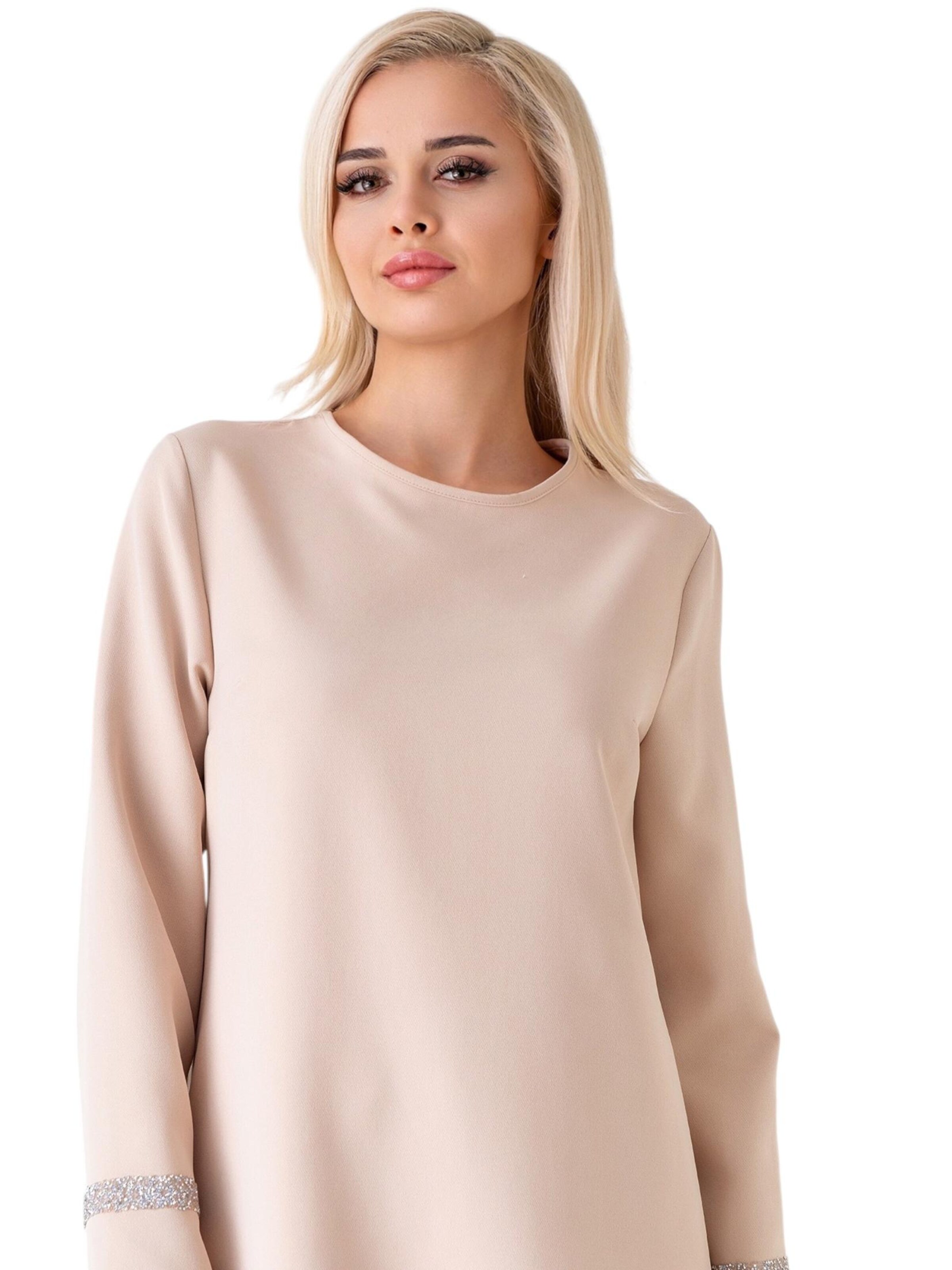 fashionshowcase Buksedragt 'NEVRA' i beige