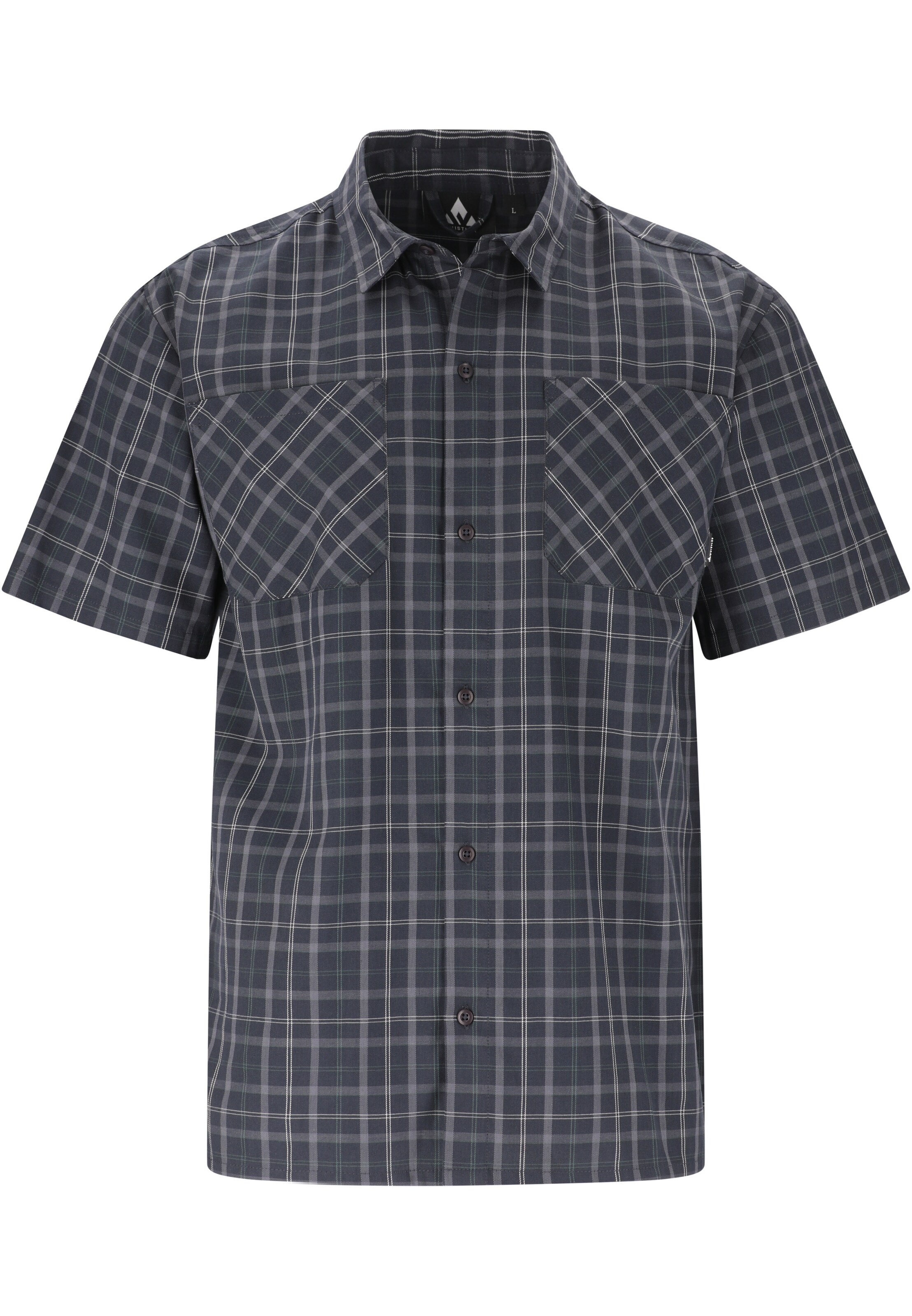 Whistler Regular fit Functioneel overhemd 'Leslies' in Grijs: voorkant