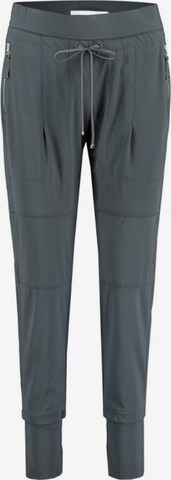 Raffaello Rossi Tapered Broek in Grijs: voorkant