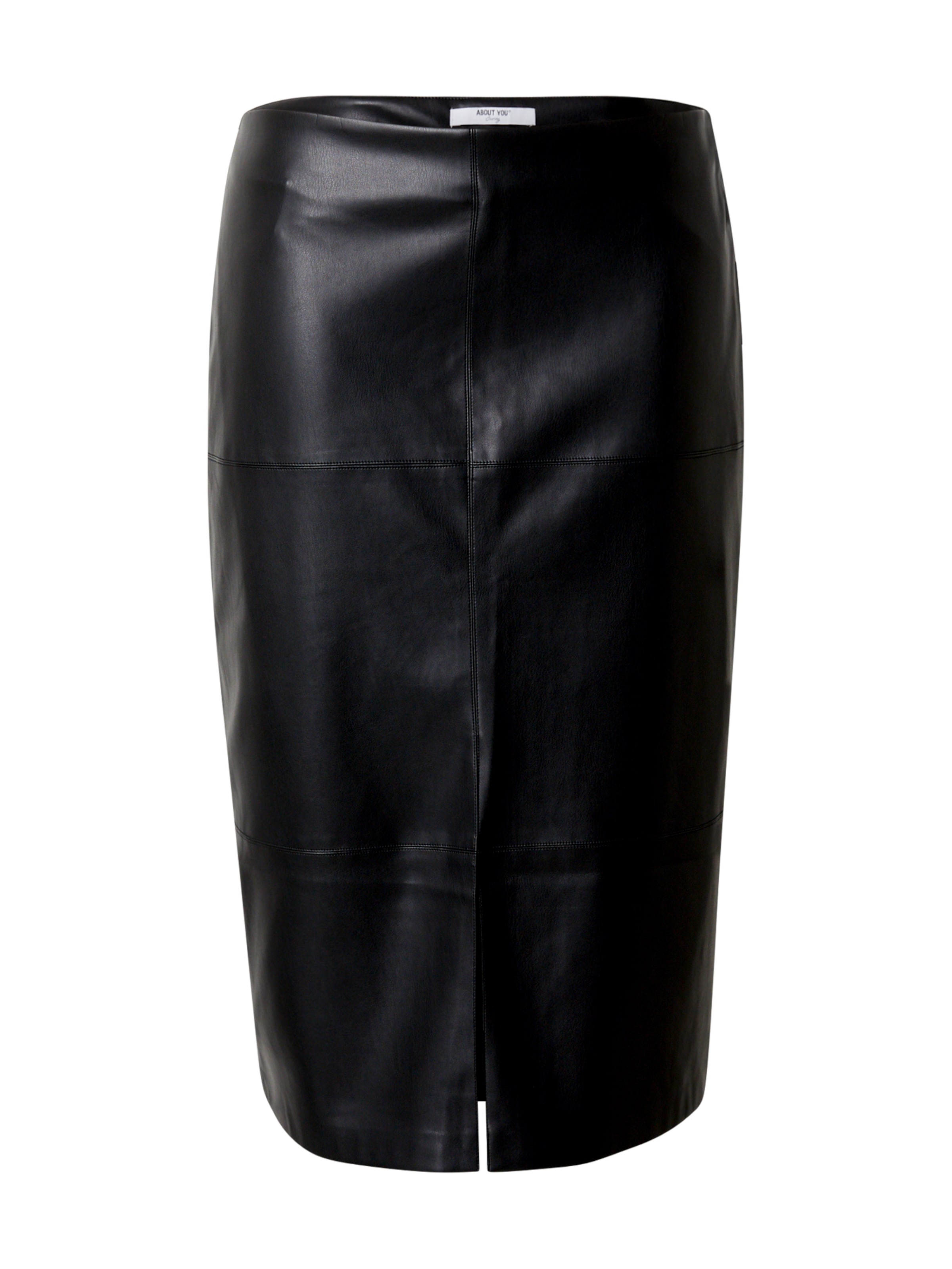 ABOUT YOU Curvy Юбка &#x27;Diana&#x27; в Черный: спереди