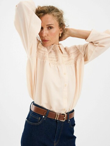 Pieszak Shirt 'Cassandra' in Beige