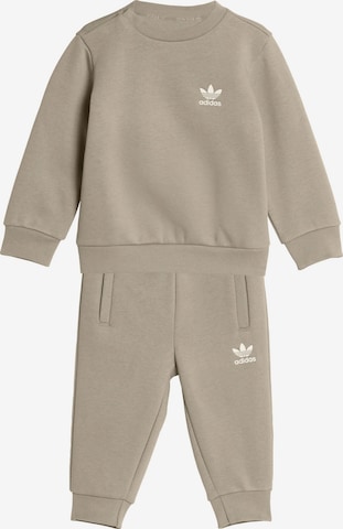 Tuta da jogging di ADIDAS ORIGINALS in beige: frontale