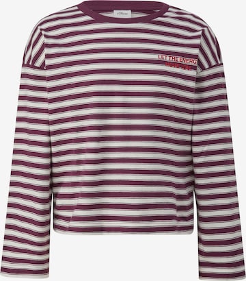 T-Shirt s.Oliver en rouge : devant