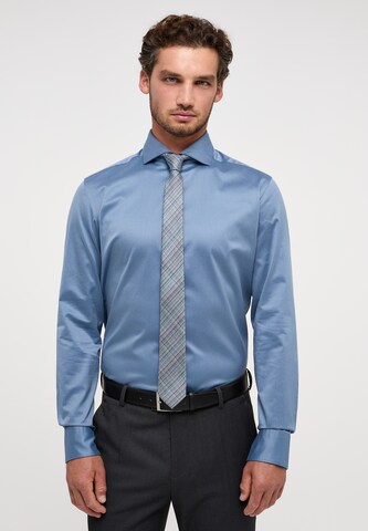 ETERNA Slim fit Business Shirt in Blue: front