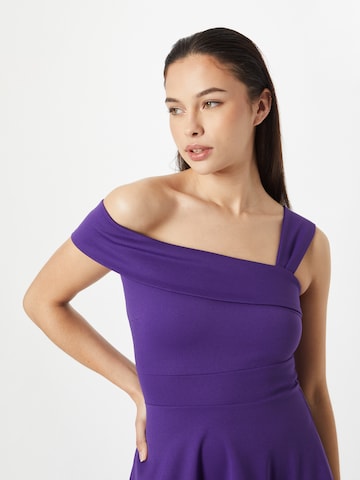 WAL G. - Vestido de cocktail 'NOELLE' em roxo