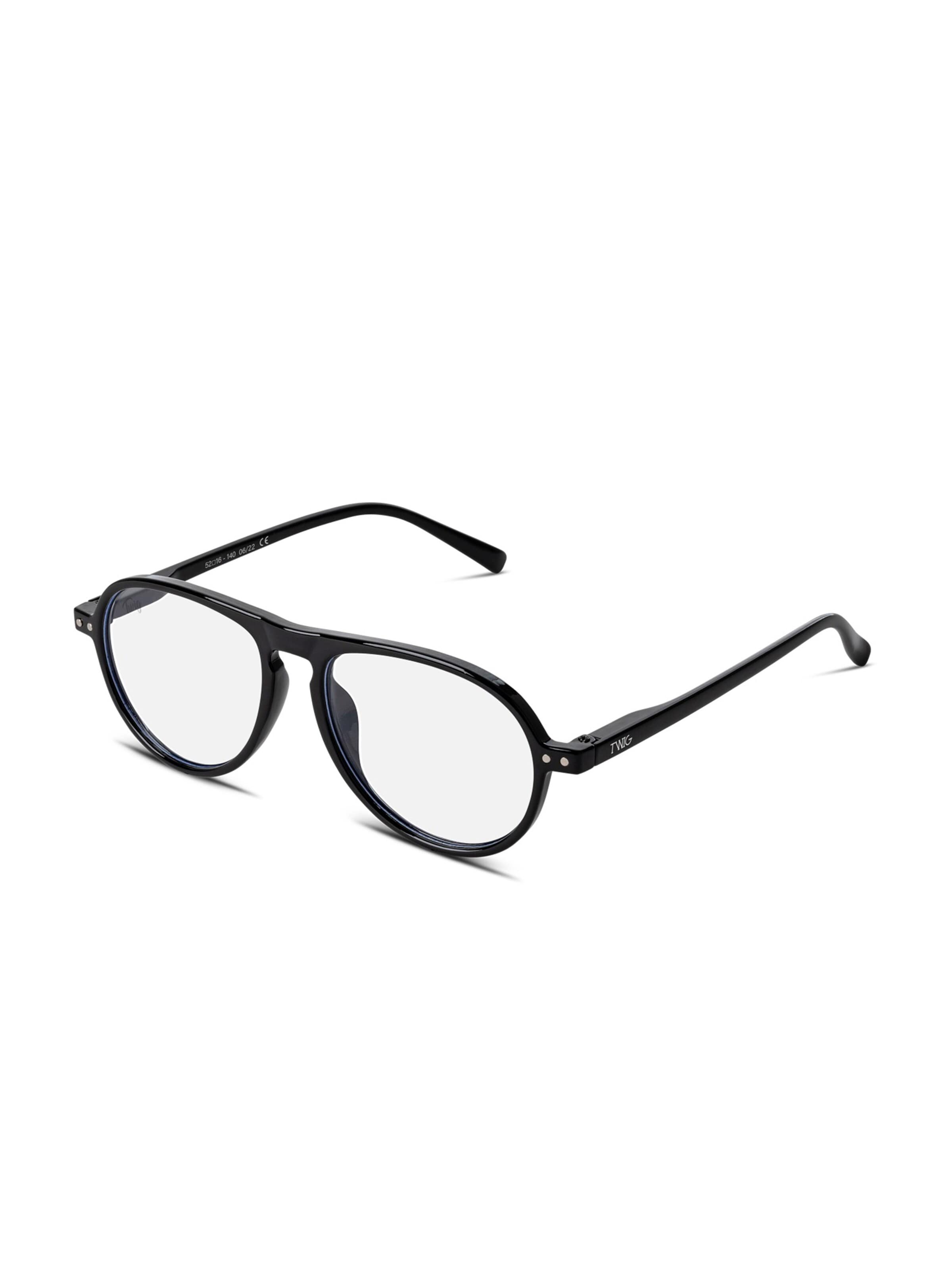 TWIG Concept Milano Brillen 'Thiele BlueLight' in Zwart