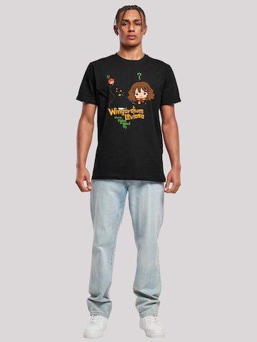 T-Shirt 'Harry Potter Hermione Granger Wingardium Leviosa Junior' F4NT4STIC en noir