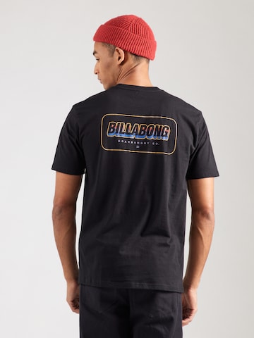 Maglietta 'WALLED' di BILLABONG in nero: frontale