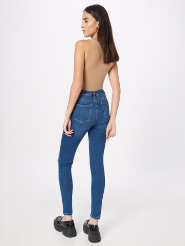 Tally Weijl Skinny Džíny – modrá