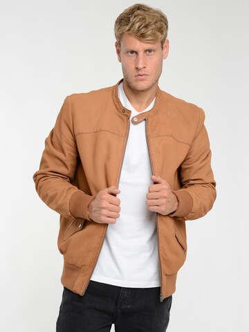 Maze Between-Season Jacket in Brown: front