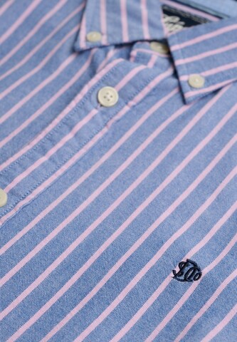 Superdry & Co Regular fit Button Up Shirt in Blue