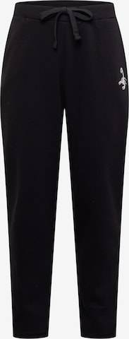VIERVIER Tapered Pants 'Lenja' in Black: front