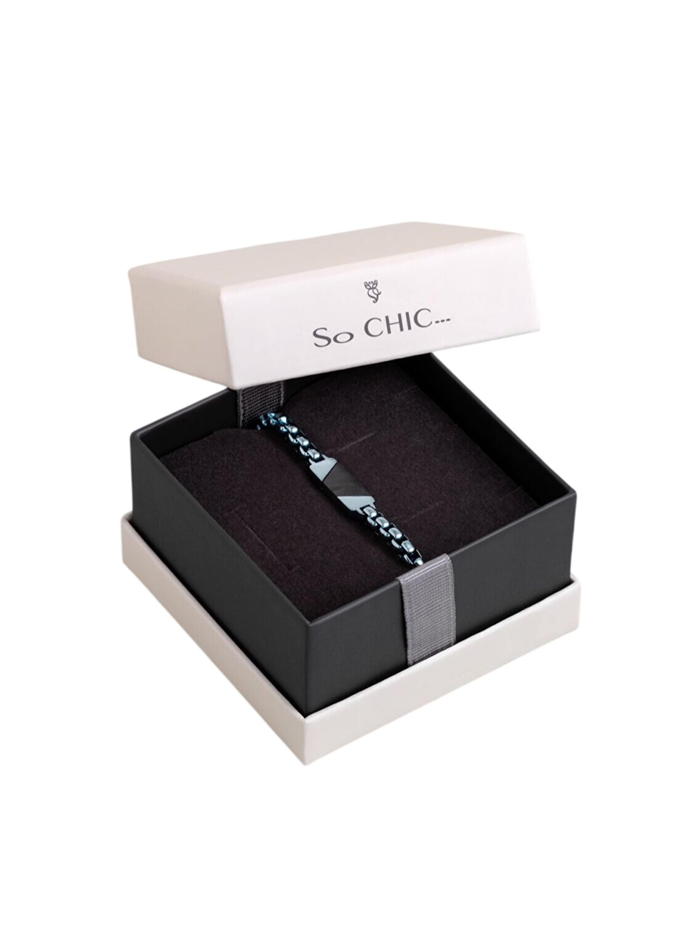 So Chic Armband in Blauw