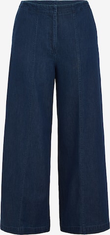 WE FashionWide Leg/ Široke nogavice Traperice - plava boja: prednji dio