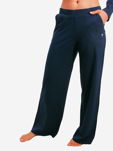 JOOP! Regular Pyjamabroek 'Cosy' in Blauw: voorkant