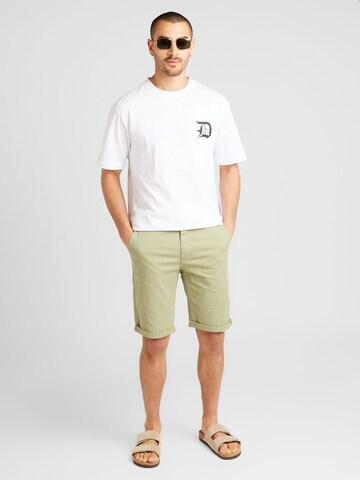 Regular Pantalon chino 'Superflex' Lindbergh en vert