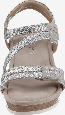 ARA Strap Sandals in Silver