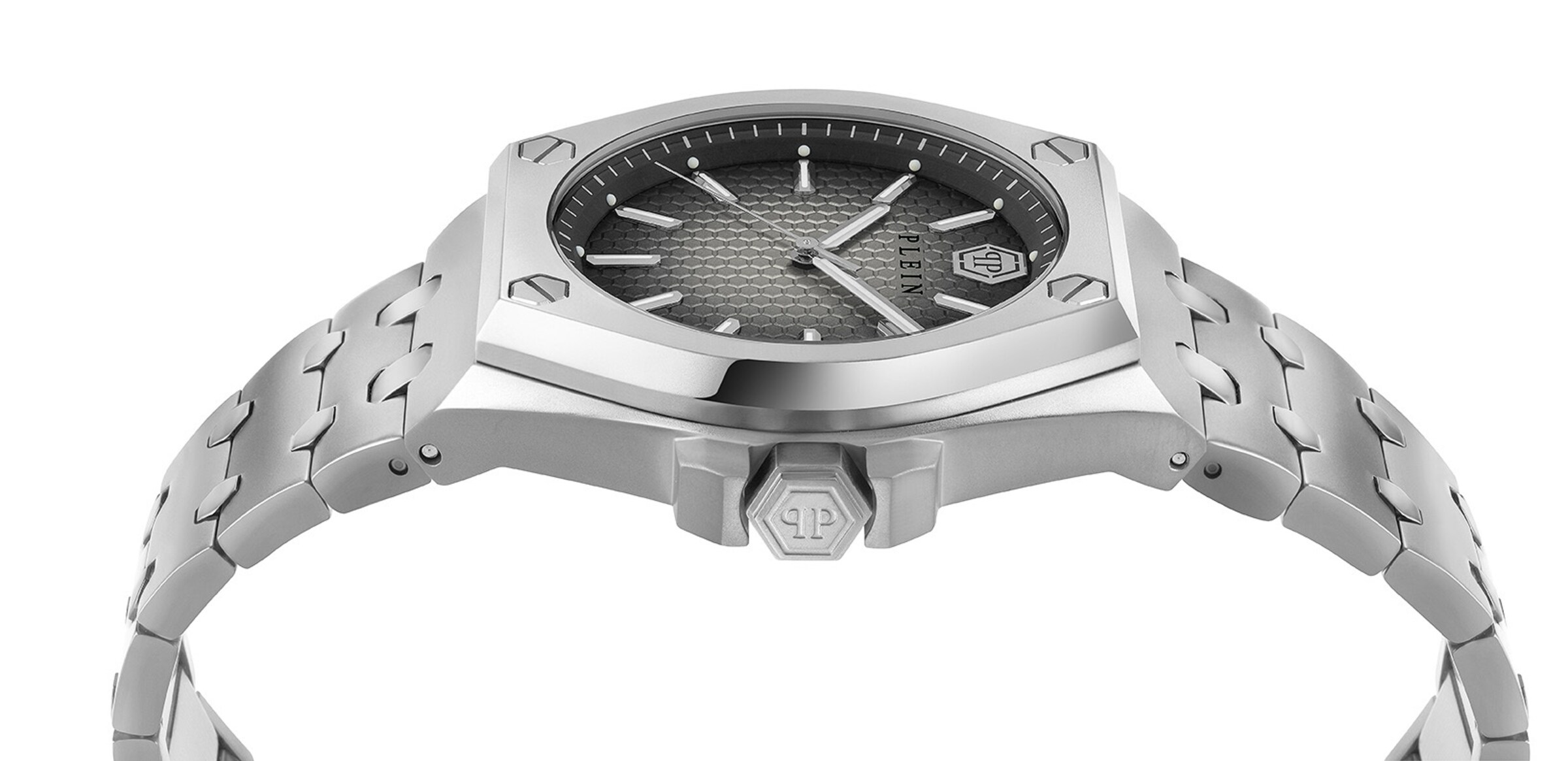 Orologio analogico 'Plein Extreme Gent' di Philipp Plein Watches in argento