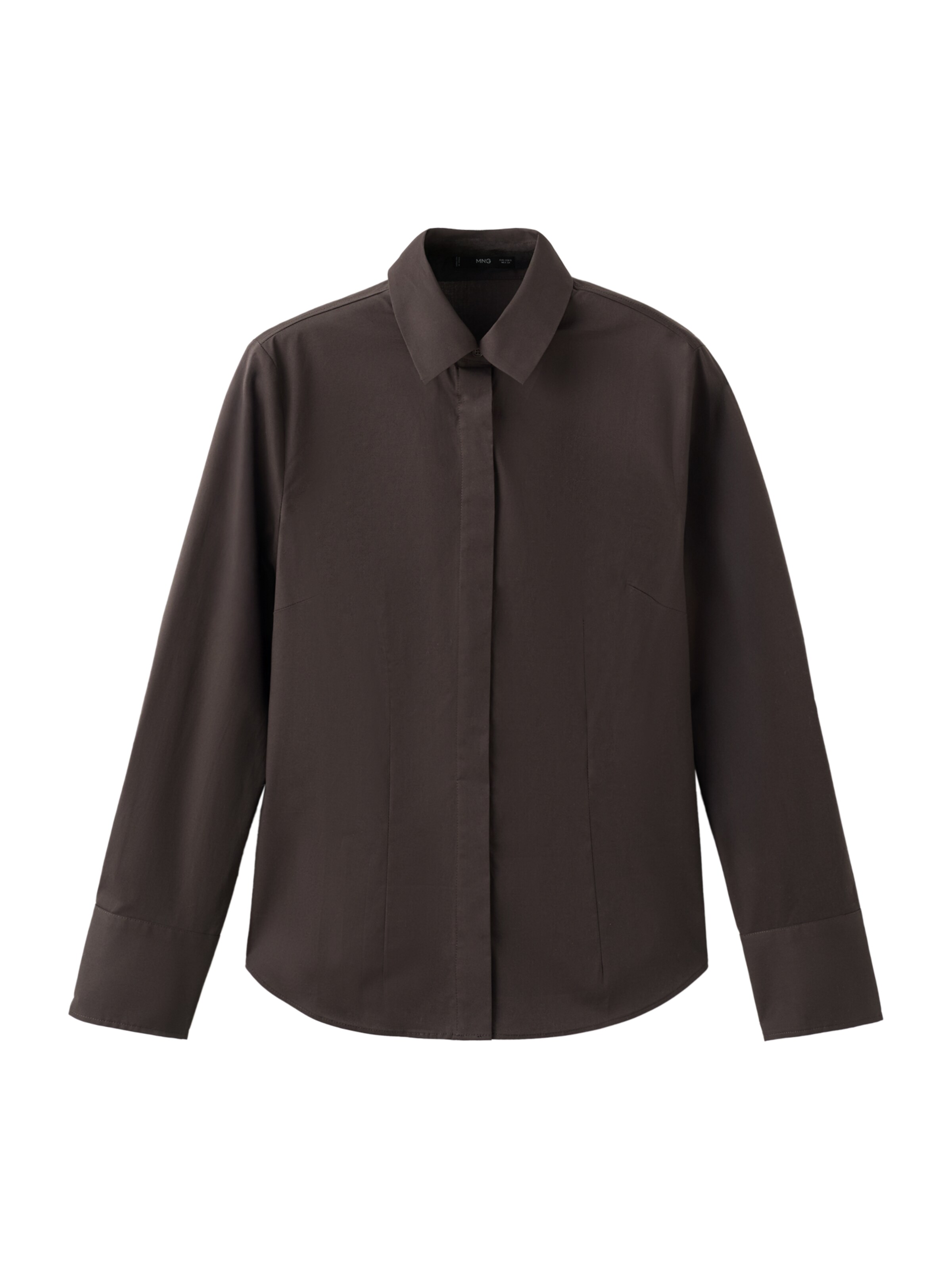 MANGO Blouse 'SOFIA' in Brown: front