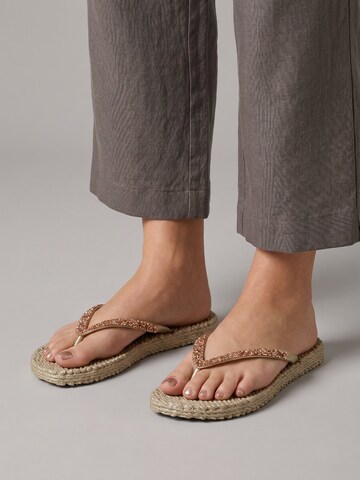 ILSE JACOBSEN Sandals 'Cheerful03C' in Gold: front
