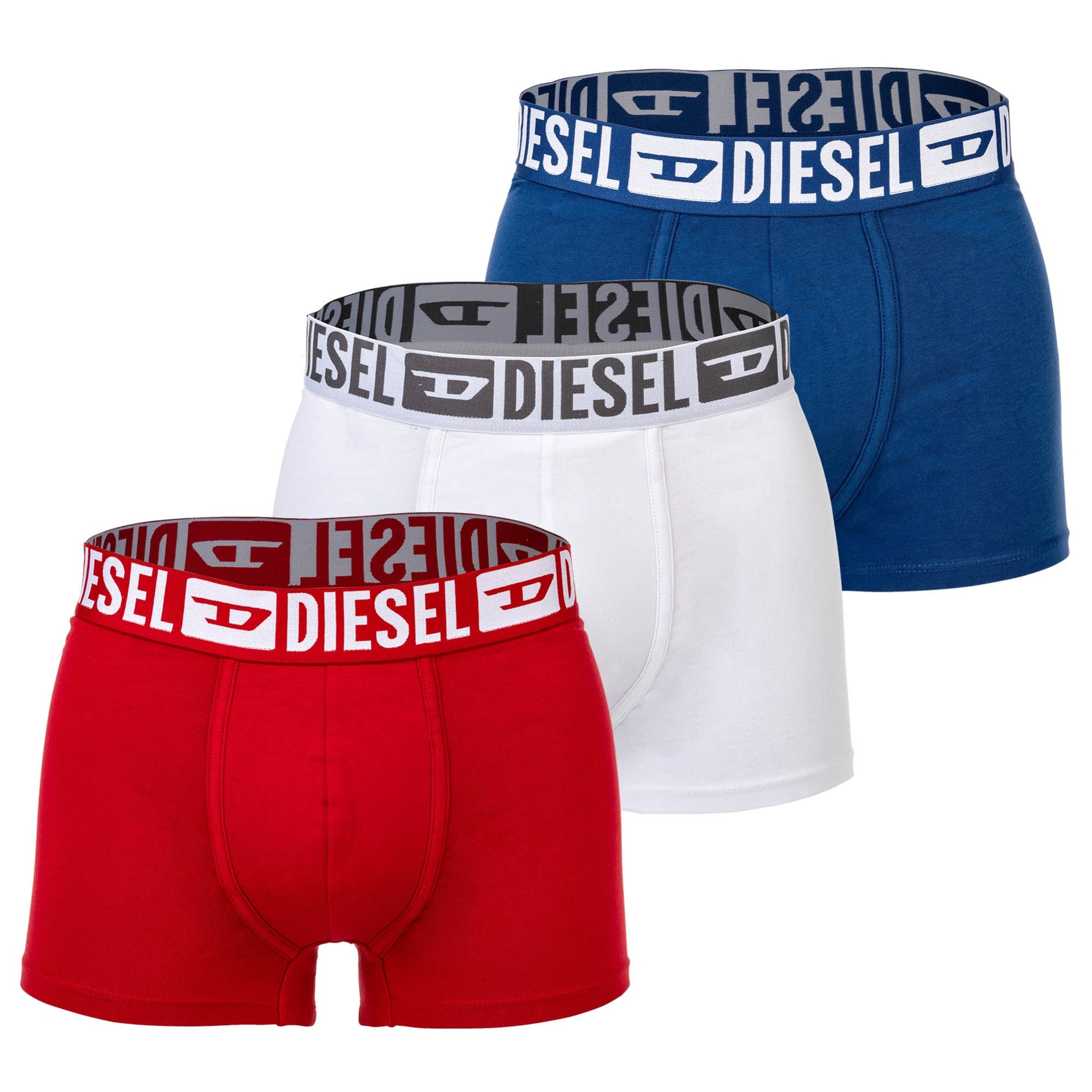 DIESEL - Calzoncillo boxer en azul: frente