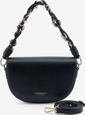 Borsa a spalla di Seidenfelt in nero: frontale
