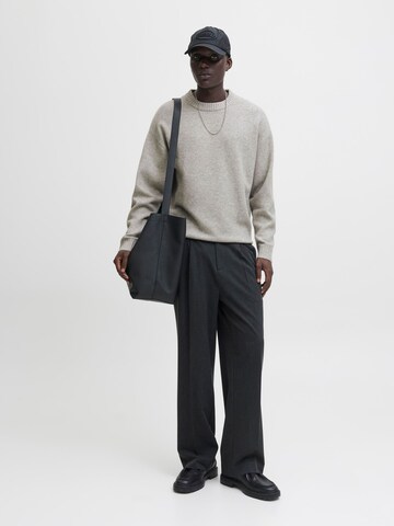 JACK & JONES Sweater in Brown