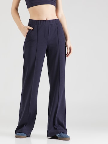 Smith&Soul Regular Pleated Pants in Blue: front