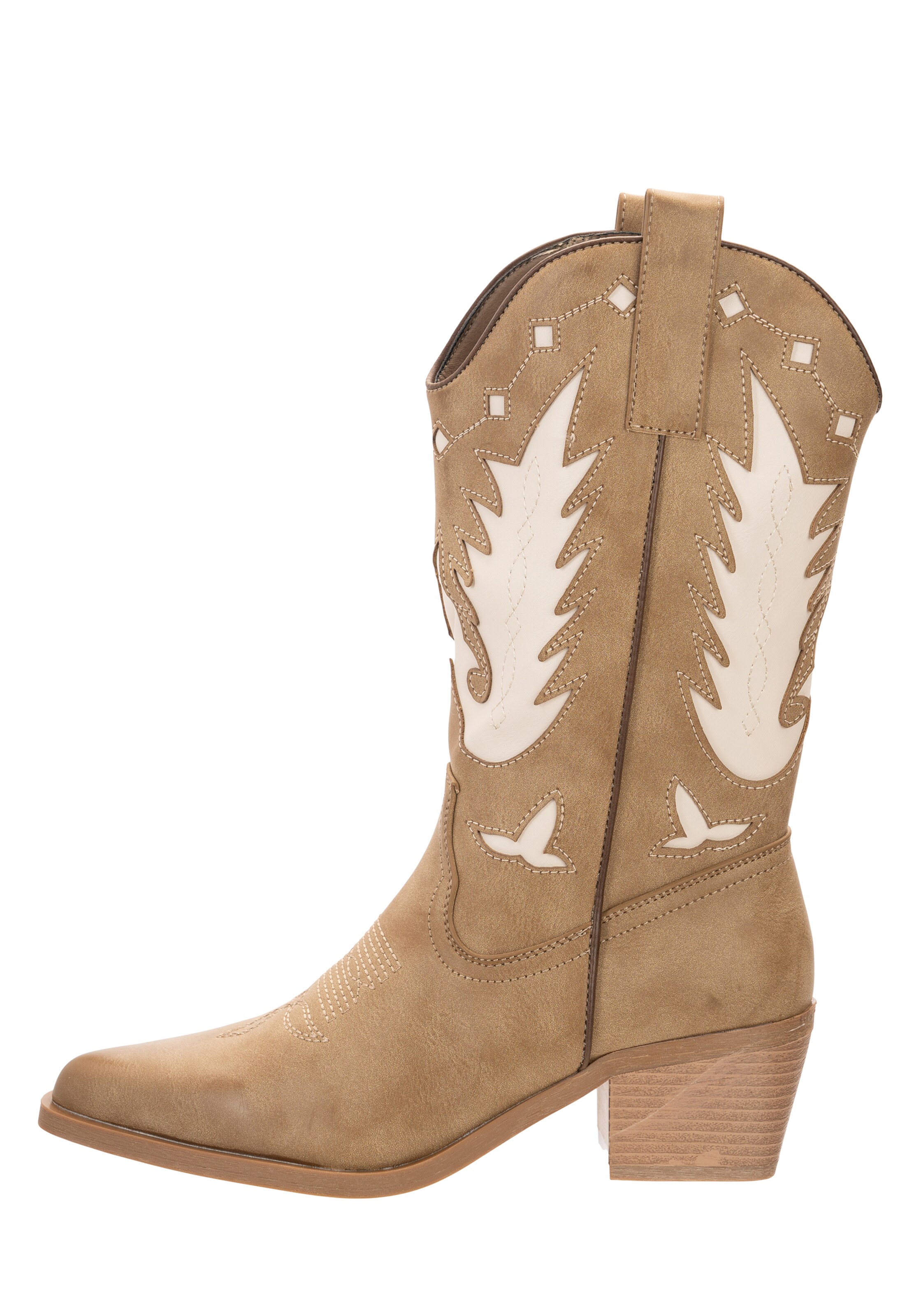 Stivale da cowboy di Salinyang in verde