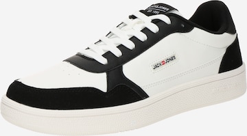 Baskets basses 'JFWBOUNCE' JACK & JONES en blanc : devant