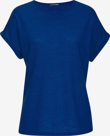 T-shirt VIVANCE en bleu : devant