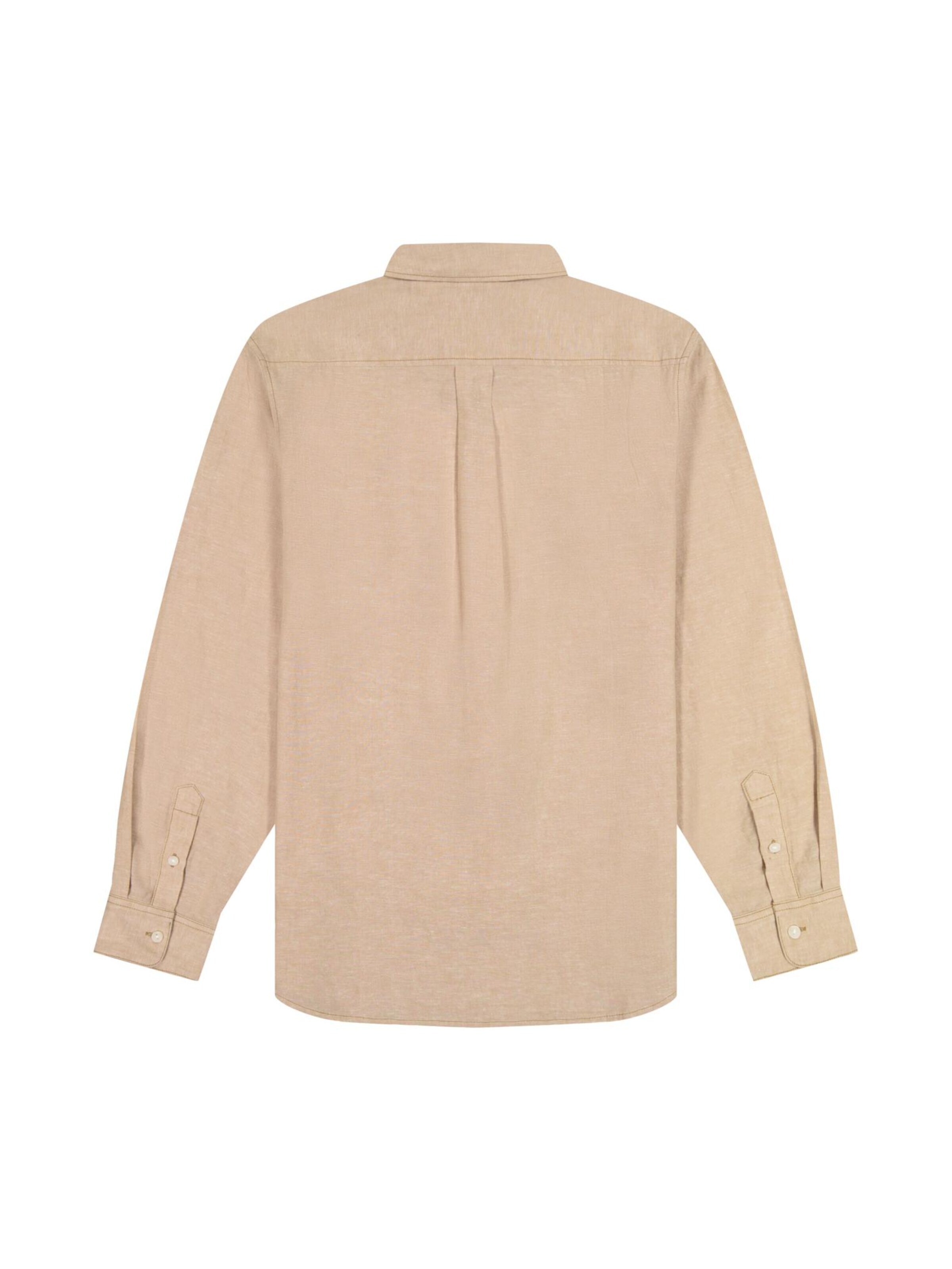 WRANGLER Regular fit Overhemd '1 Pocket' in Beige