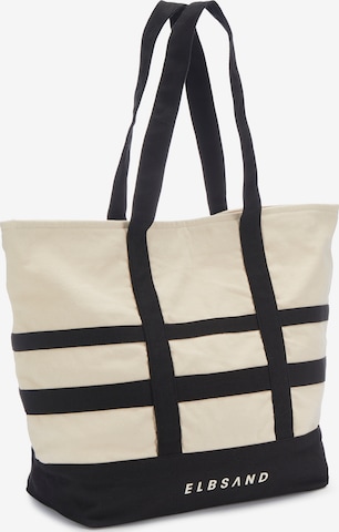 Shopper di Elbsand in beige: frontale