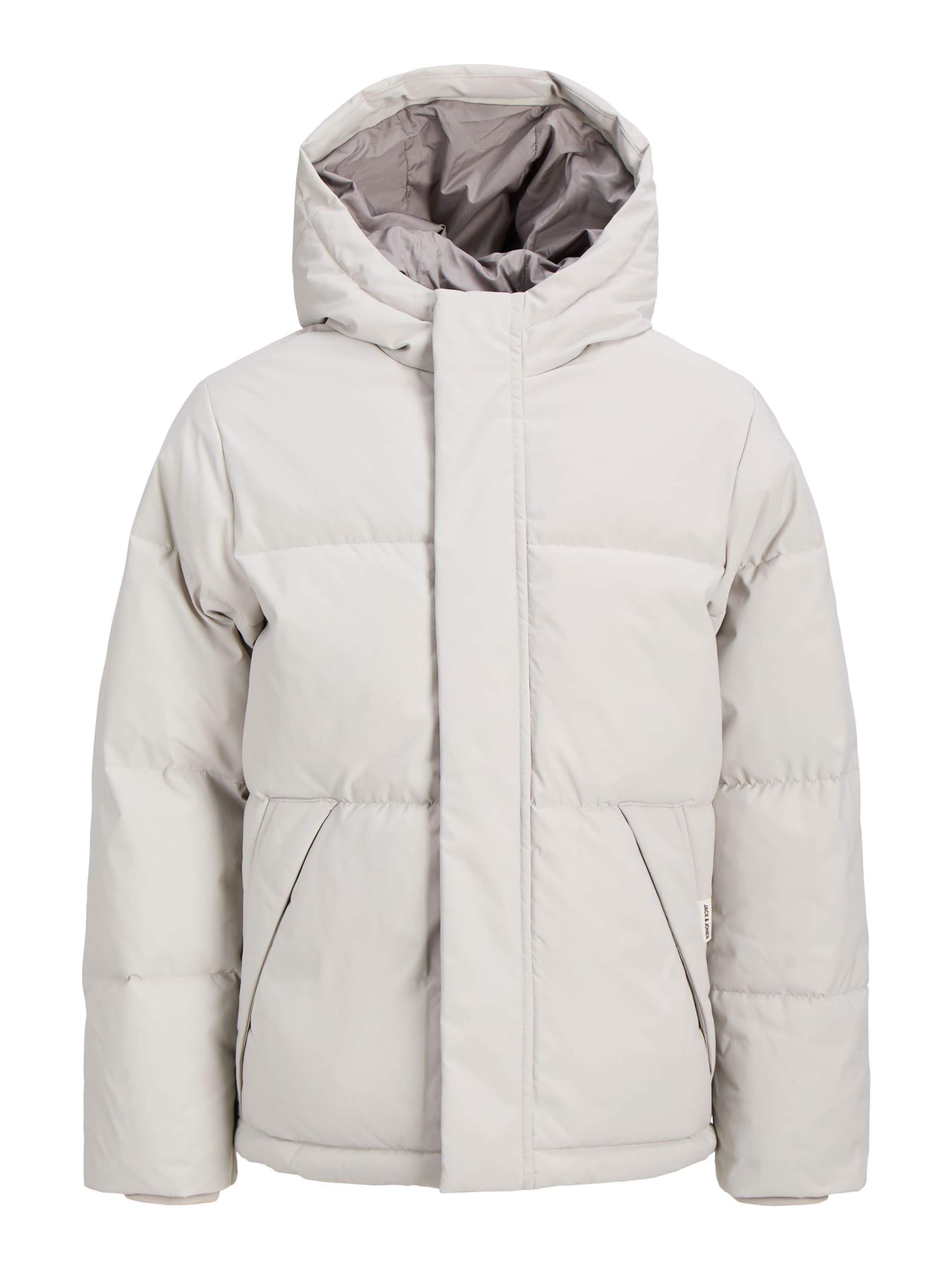 Jack & Jones Junior - Chaqueta de invierno en gris: frente