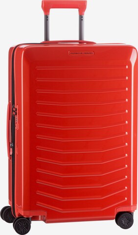 Porsche Design Cart ' Roadster 4W Trolley M ' in Red: front