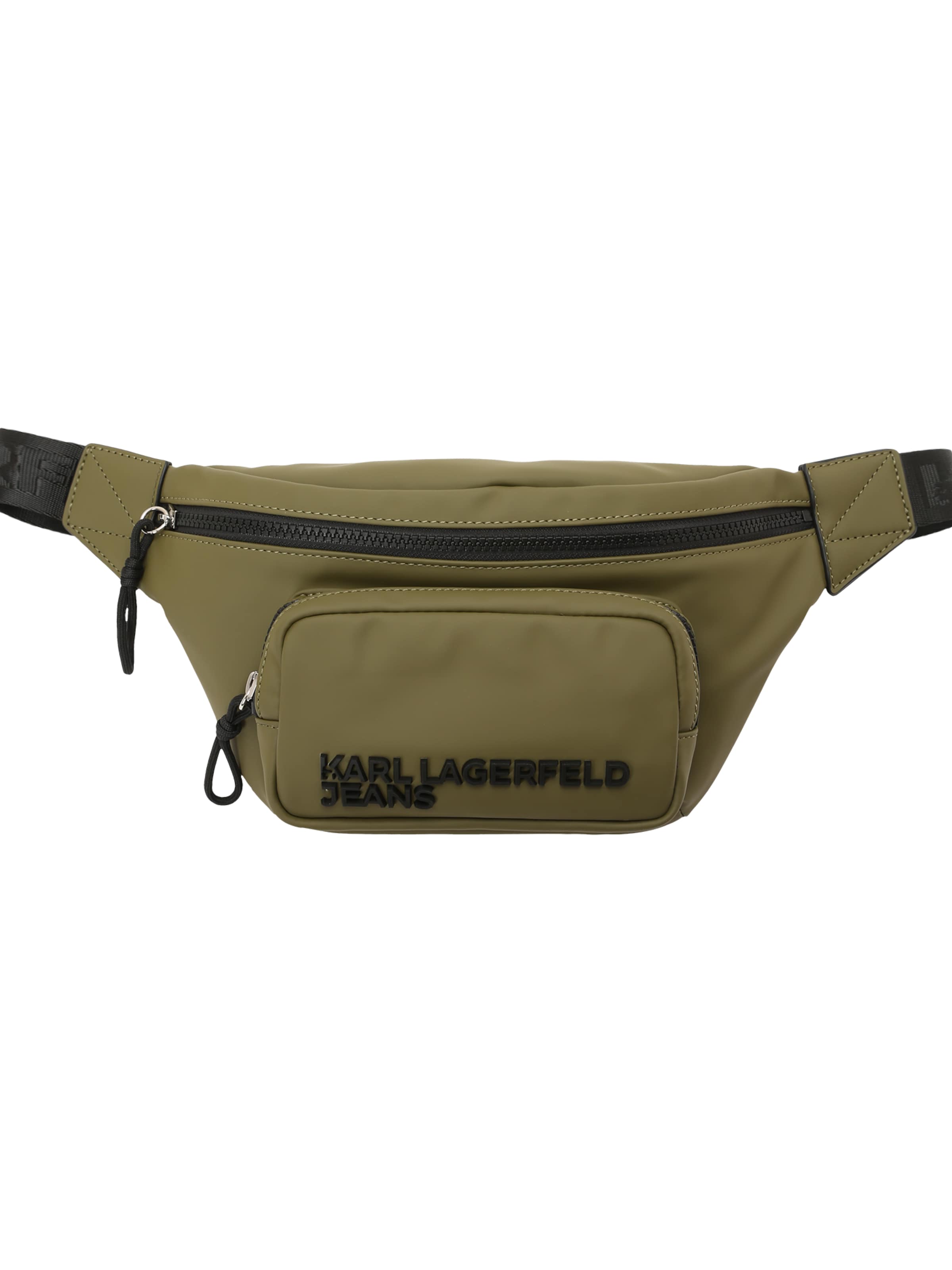 KARL LAGERFELD JEANS Sacs banane en olive / noir, Vue avec produit