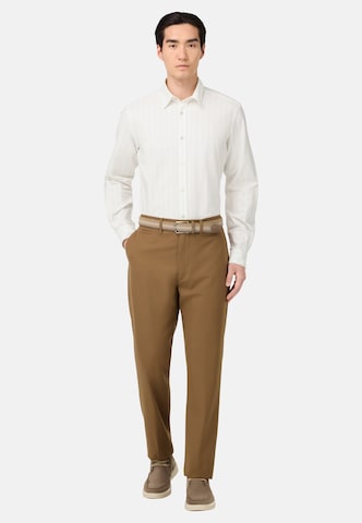 Boggi Milano Regular fit Overhemd in Wit