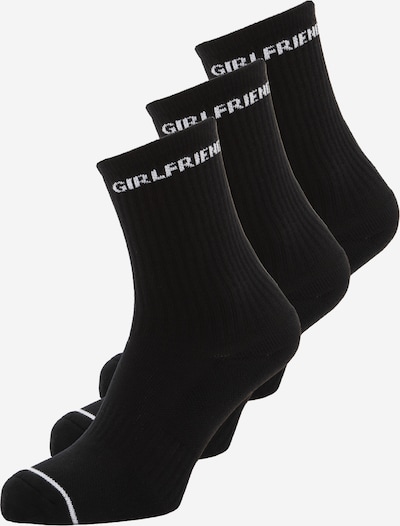 Sportinės kojinės iš Girlfriend Collective, spalva – juoda / balta, Prekių apžvalga