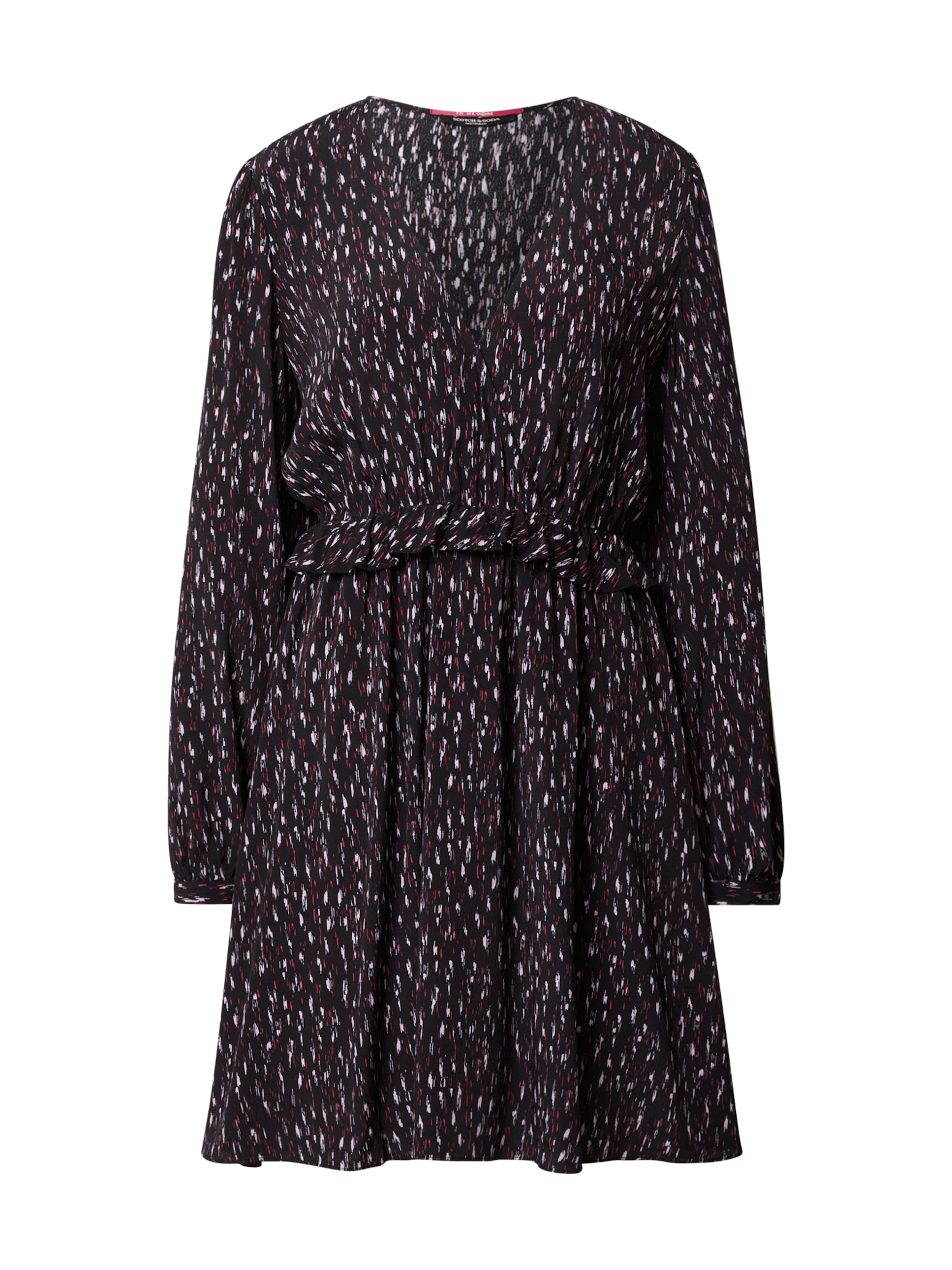 SCOTCH & SODA Jurk in Zwart: voorkant