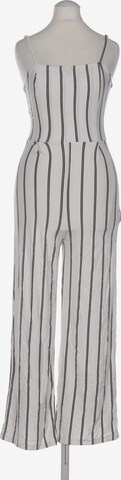Bershka Overall oder Jumpsuit XS in Weiß: predná strana