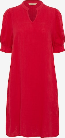 CULTURE Jurk in Rood: voorkant