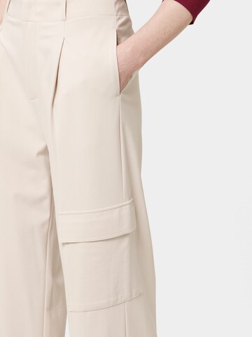 Les Lunes Wide Leg Cargobukser 'Ariaa' i beige