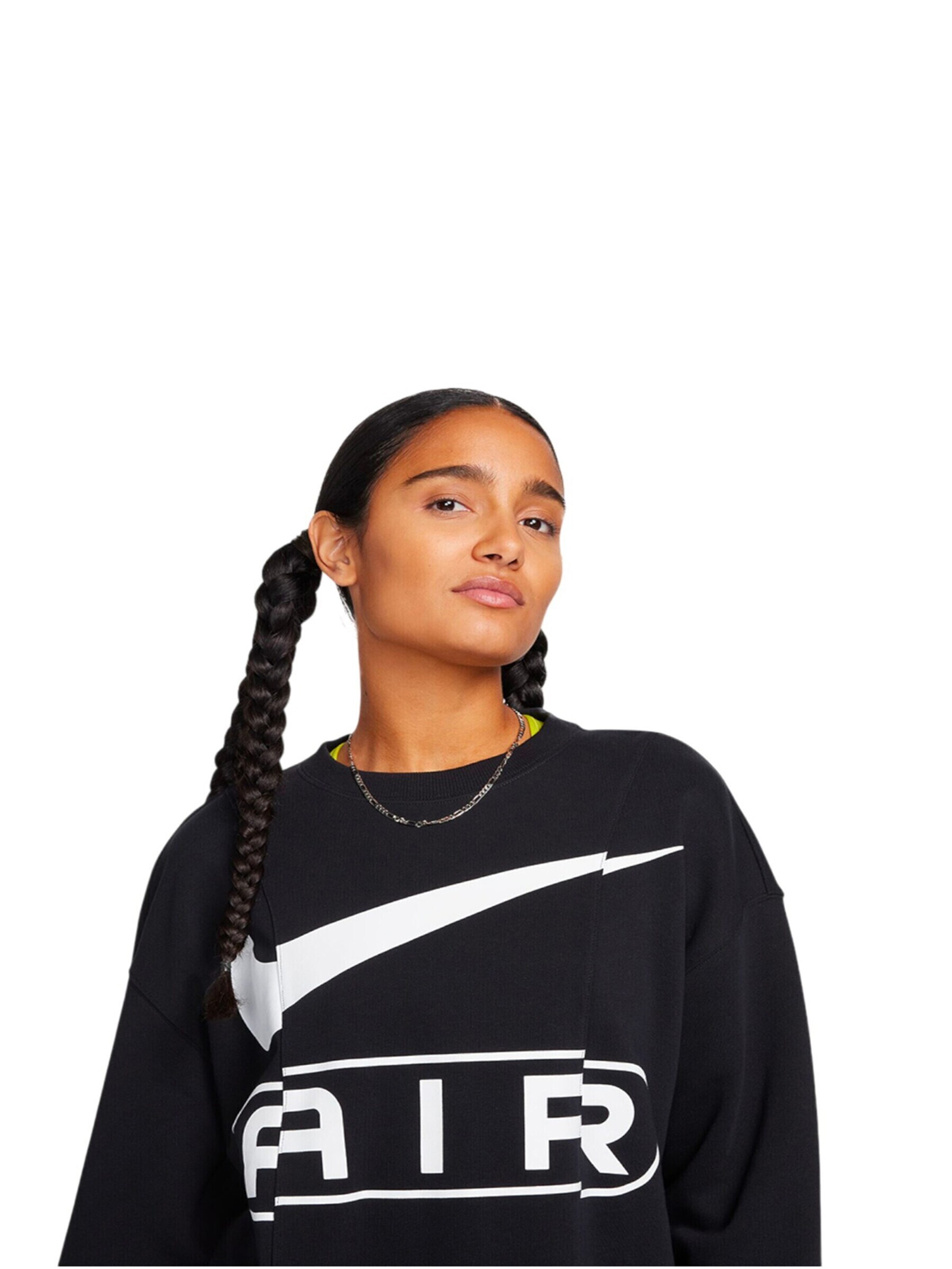 Nike Sportswear Sweatshirt 'Air' in Zwart