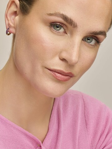 Luxenter Øreringe 'Krax' i pink: forside