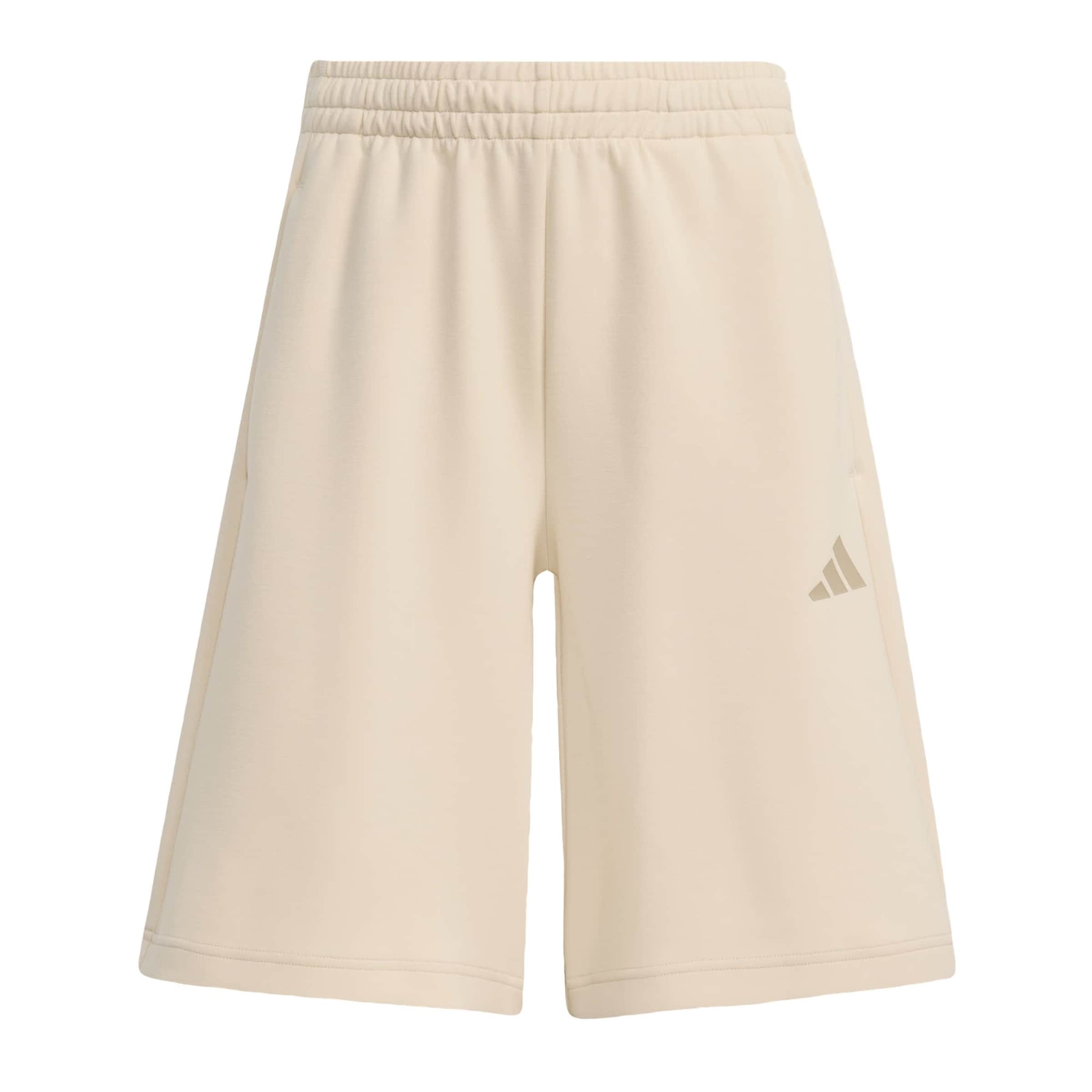 ADIDAS SPORTSWEAR - Loosefit Pantalón deportivo 'Future Icons' en beige: frente