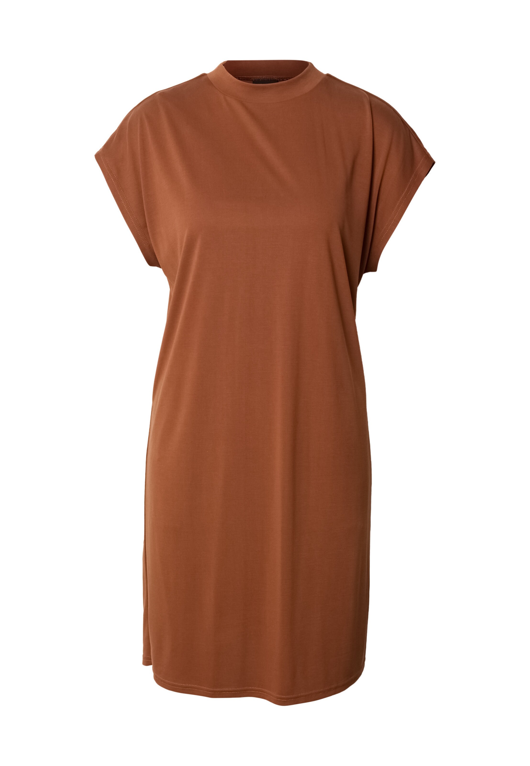 Urban Classics Dress in Brown: front