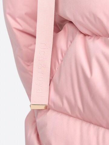 Veste d’hiver Rich & Royal en rose