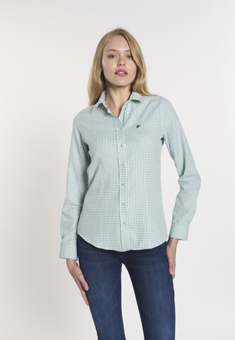 DENIM CULTURE Blouse 'IRMA' in Groen